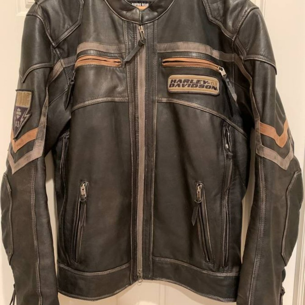 Men’s Harley Davidson Leather Riding Jacket